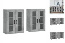 Wandschränke 2 Stk. Betongrau