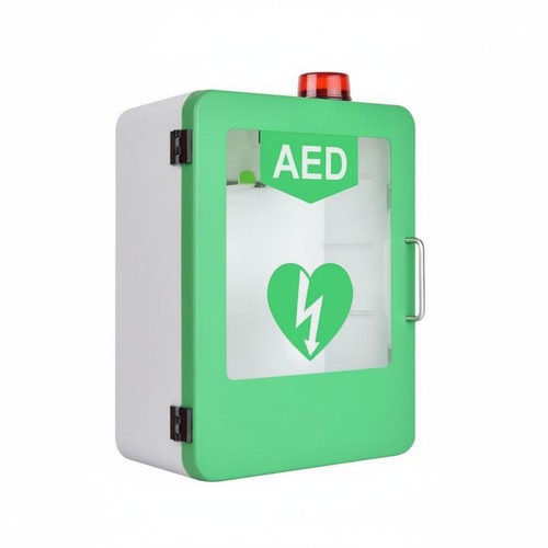 Aed schrank mit alarm - mit,