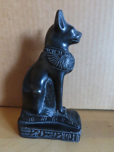 Figur katze bastet schwarz - figur,