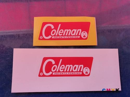 Coleman aufkleber sticker für - coleman,