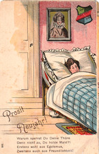 AK   Frau im- u. Nachttopf unter dem Bett - Verlag: 295