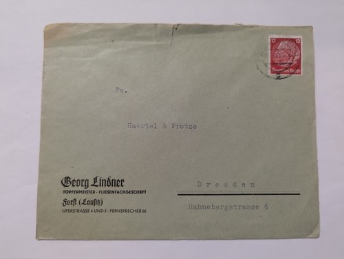 Deutsches reich firmenbrief - deutsches,