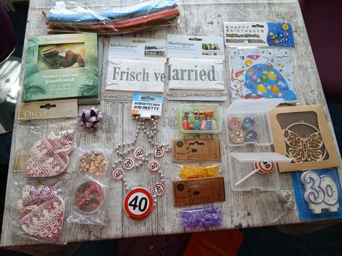 Deko bastel paket geburtstag - paket, /geburtstag