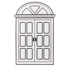 Fenster rund Fensterdisplay