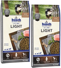 BOSCH 25kg (2 x 12,5kg) Light Diät Hundefutter Trockenfutter mit Geflügel