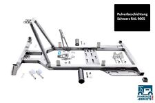 Fahrende Bierkiste Rahmen FB Stahl mit Aufbau geschweißt Schwarz Pulverbeschicht