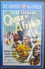 Quax in Afrika - Heinz Rühmann, Hertha Feiler, Bruni Löbel - VHS -UFA