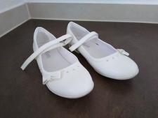 elegante Kommunionschuhe weiß
