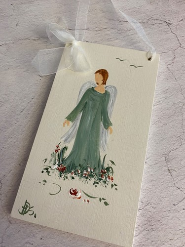 Schutzengel handgemalt auf