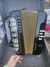 Hohner Ouverture diatonisches Akkordeon C-F - frisch gestimmt - Top Zustand