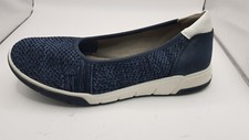 Damen Schuhe blau 39 mit Shock