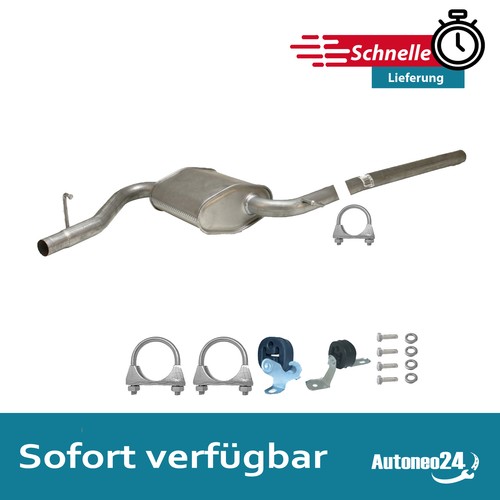 Auspuff mittelschalldämpfer - auspuff,