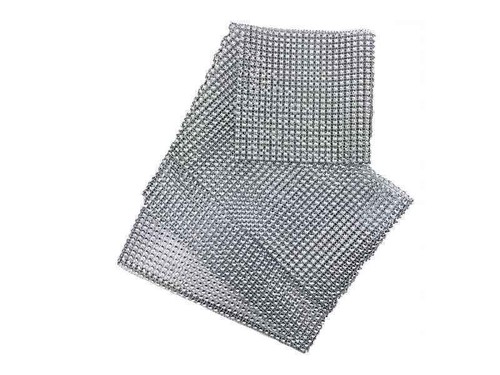 Tischband pailletten silber - tischband,