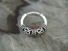 Ohrring Keltische CREOLE 12mm Gothic Celtic Bali Sterlingsilber 925 Ohrschmuck