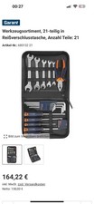 Garant Werkzeugtasche Schlüssel Zange Schraubendreher Maßband