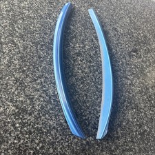 MB SLK R170 Mopf 2x Stoßstangen Verbreiterung Blau 372 A1708800805 A1708800705