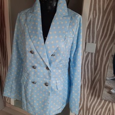 Sommerblazer,  Hellblau mit
