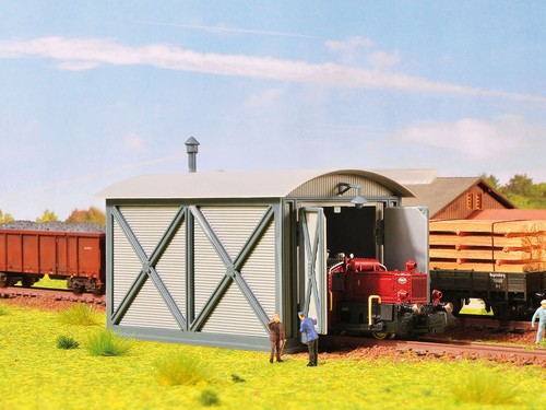 Vollmer 47610 lokschuppen - -,