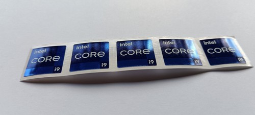Intel core i9 - intel, sticker