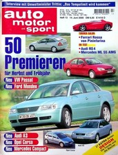 4) Auto Motor Sport AMS 13/2000 - BMW Z3 M Roadster mit - Opel Omega B V8.com C