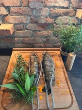 4x Fischgrill, Fischzange