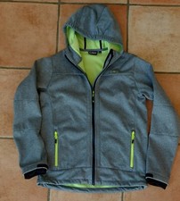 CMP -Softshelljacke, Gr. 176, grau, Jungen