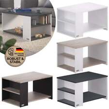 CASARIA® Couchtisch Wohnzimmertisch Beistelltisch Holz mit Stauraum Modern Sofa