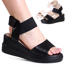 Damen keilabsatz sandalen - damen,