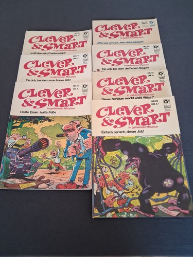 Clever smart comics 7 alben - comics,