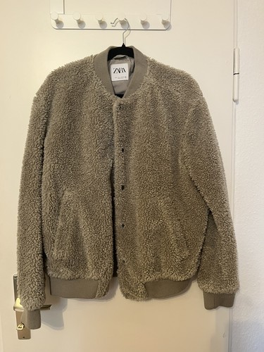 Zara herren jacke flauschig - zara,