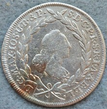 Bayern, 10 Kreuzer 1774, 3,61