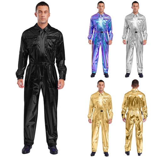 Herren metallic overall - de,