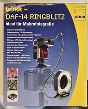Dörr DAF-14 Macro Ringblitz für Sony Minolta Kamera