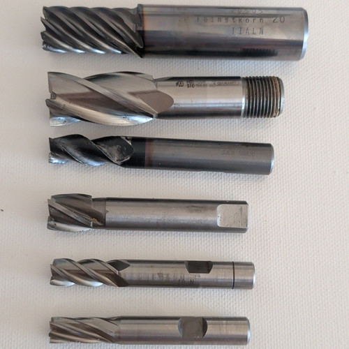 Schaftfräser set tialn hss - schaftfräser-set, tialn-hss