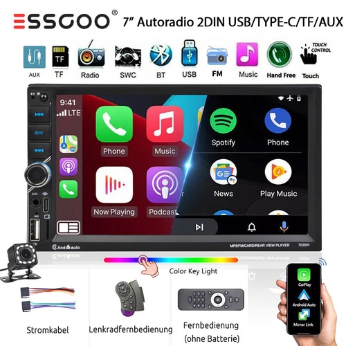 Din autoradio wireless - 7",