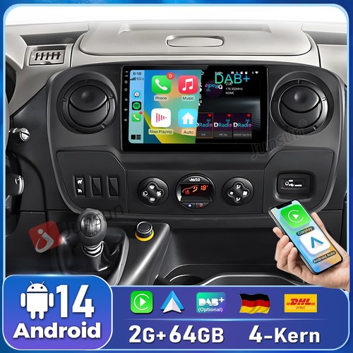 Dab 64g android 14 - dab+, carplay