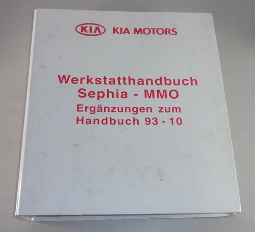 Werkstatthandbuch kia sephia - werkstatthandbuch,