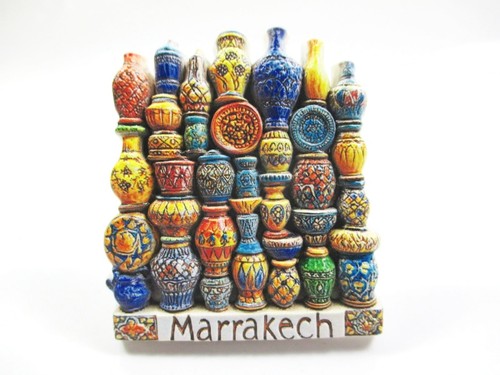 Marrakesch marokko poly magnet - marrakesch,