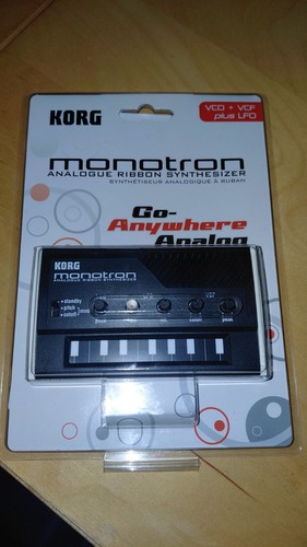 Korg monotron analogue - korg, ribbon