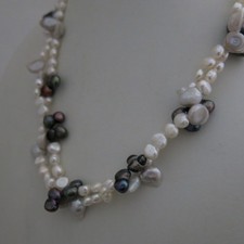 Perlenkette Lang 113cm aus