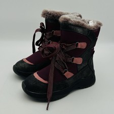 Lupilu Kinder Schuhe Boots Winterstiefel Gefüttert Mädchen Lila Gr. 25 Neu OVP