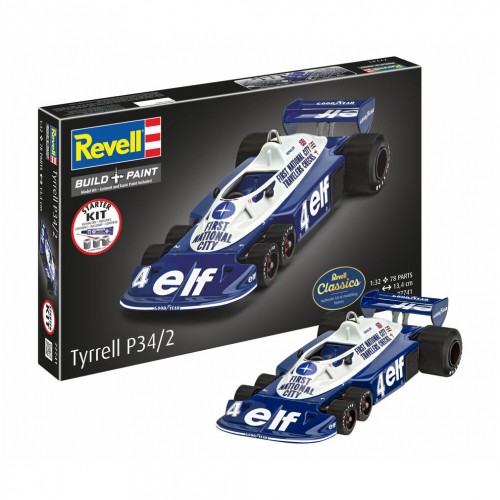 Revell tyrrell p34 2 starter - revell,