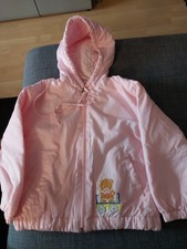 Mädchen Jacke Gr. 110, Kapuze, Stickerei
