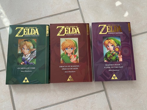 The legend zelda manga - the,