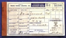 Flugticket von Trans World