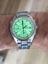 Seiko 7t32 7e18 full lume - full,