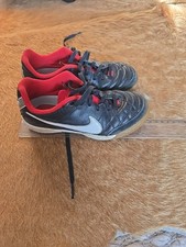 Nike Tiempo Fußballschuh, Kinder Hallenschuh schwarz, ca. Größe 31