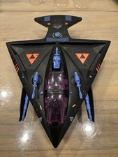 Coleco Starcom Shadow Bat Shadowbat mit Pilot Figur - Star Com Raumschiff
