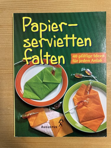 Papierservietten falten 40 - papierservietten,