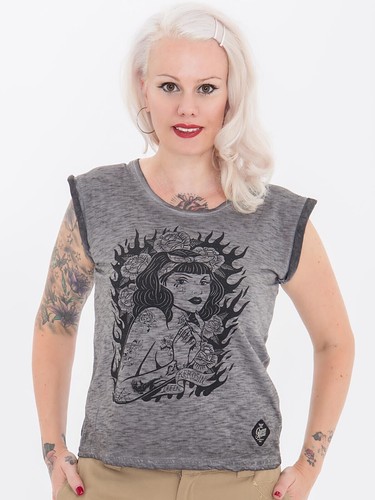 Queen kerosin damen - damen, tank